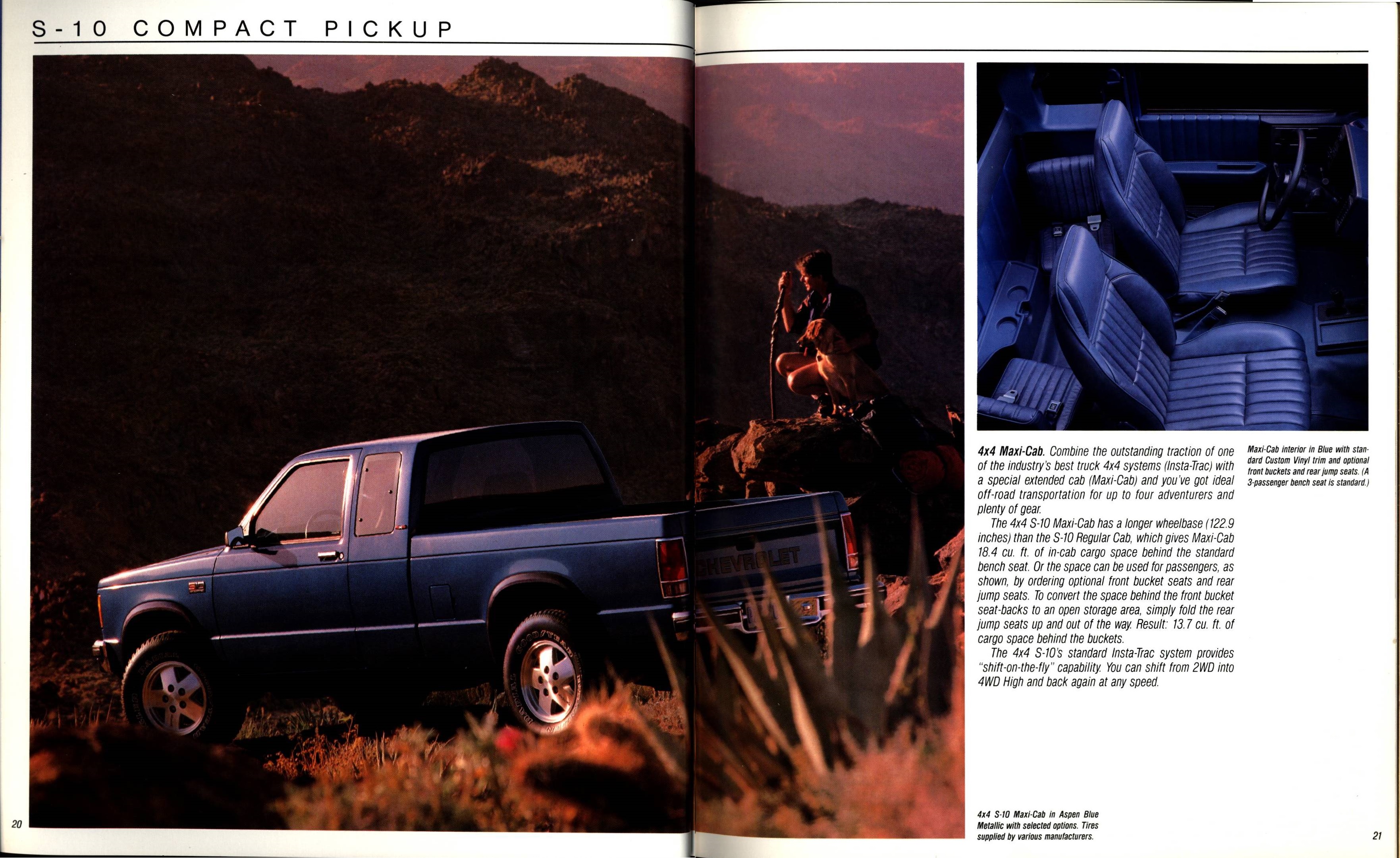 1989 Chevrolet Trucks Full Line Brochure 20-21