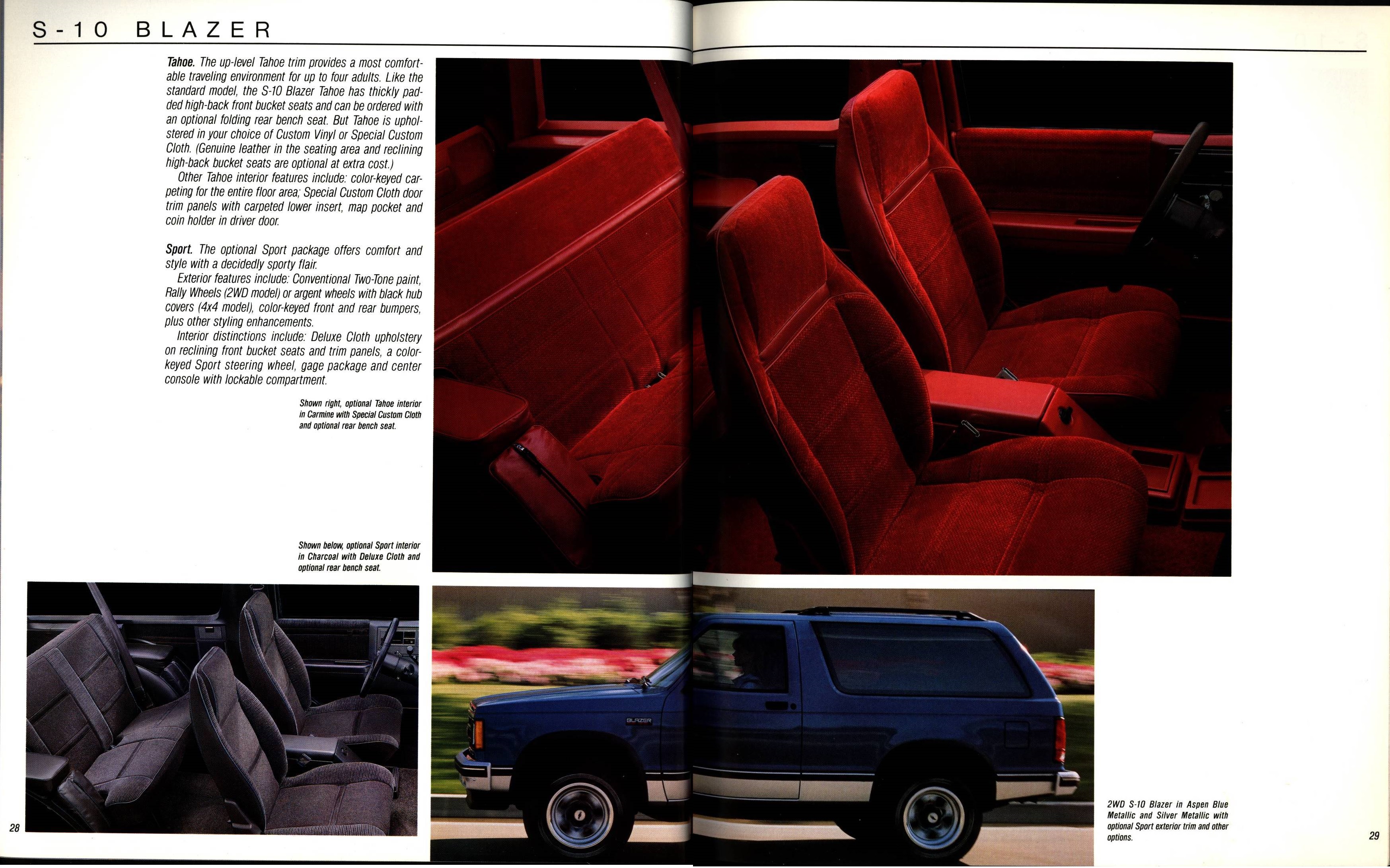 1989 Chevrolet Trucks Full Line Brochure 28-29
