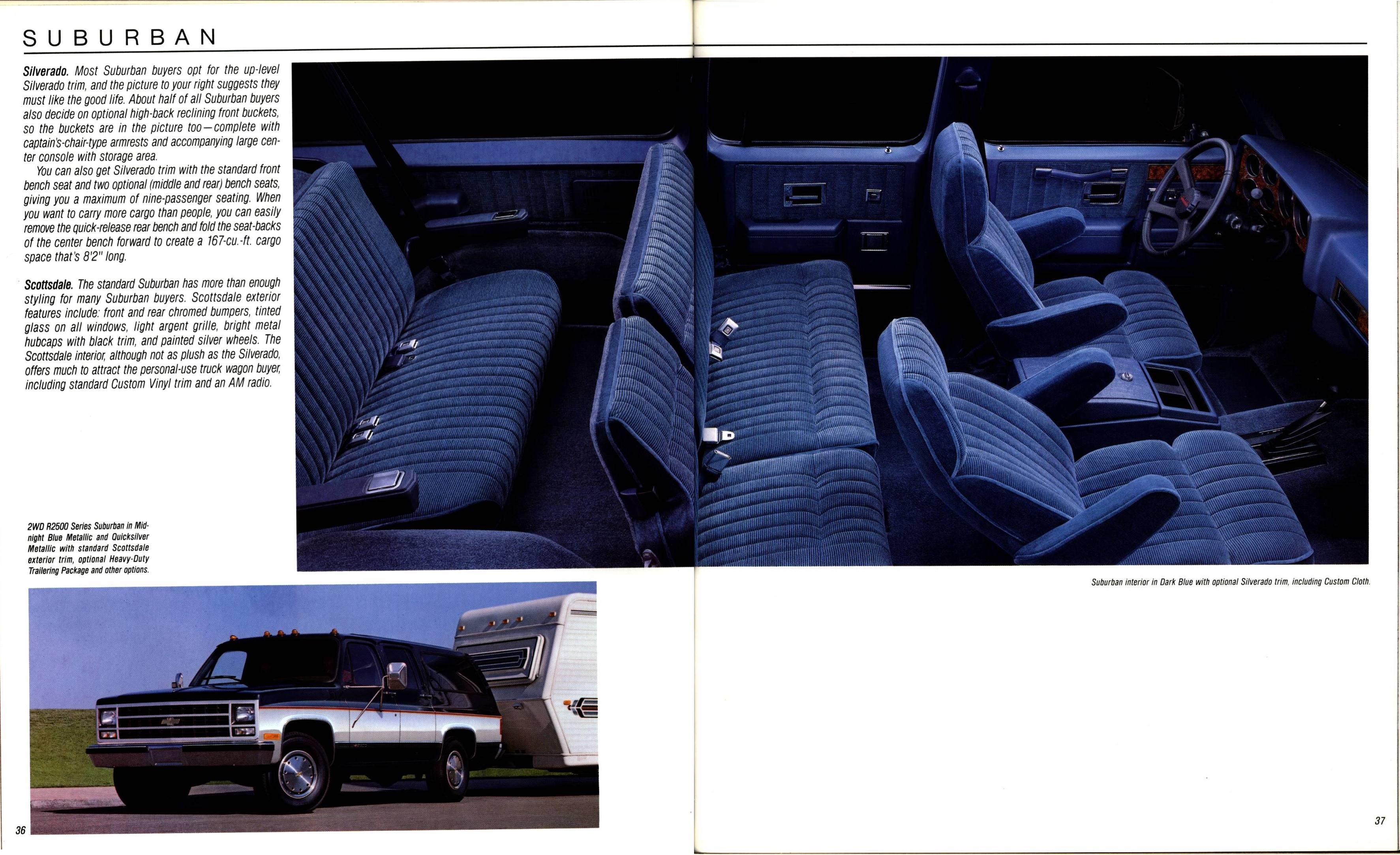 1989 Chevrolet Trucks Full Line Brochure 36-37