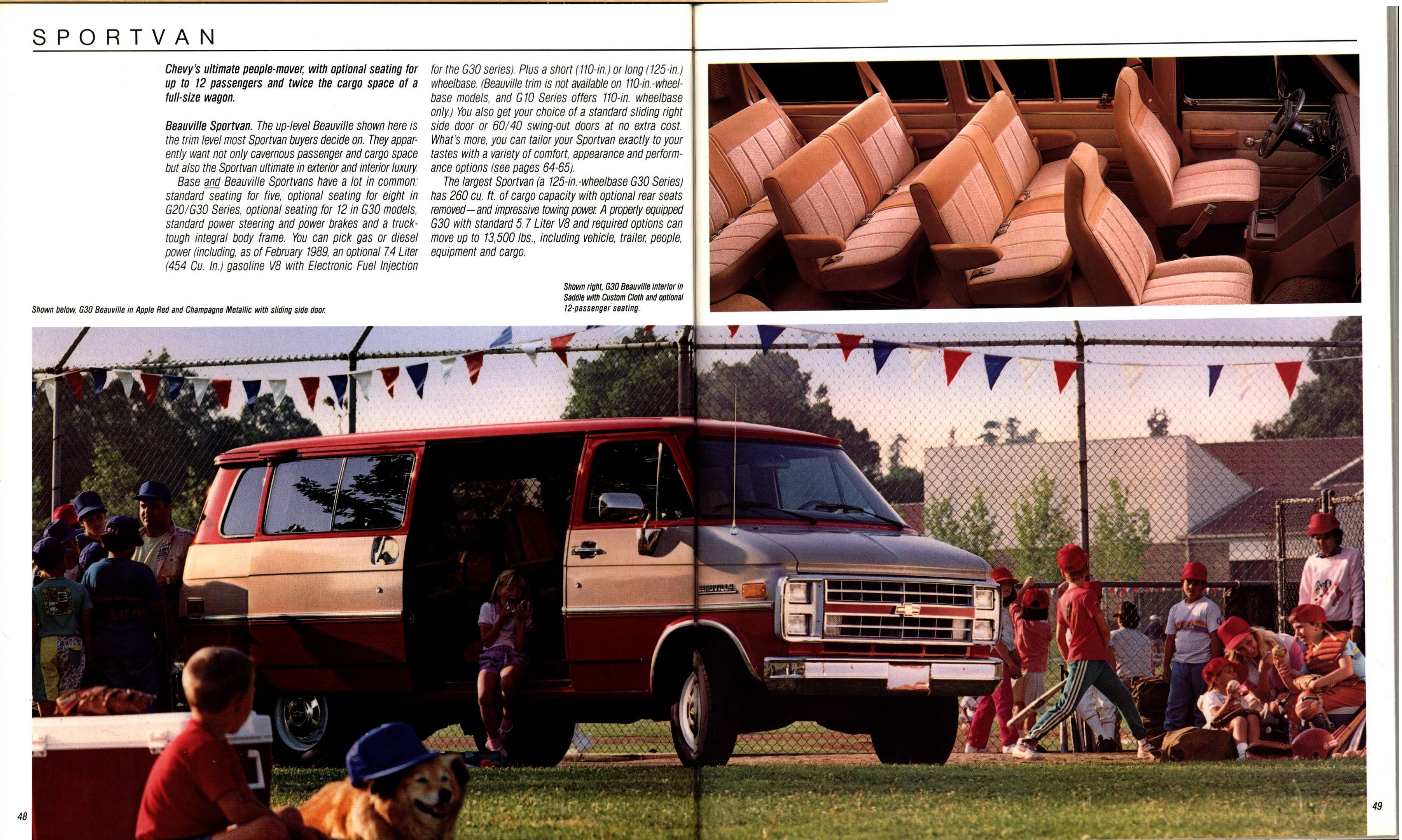 1989 Chevrolet Trucks Full Line Brochure 48-49