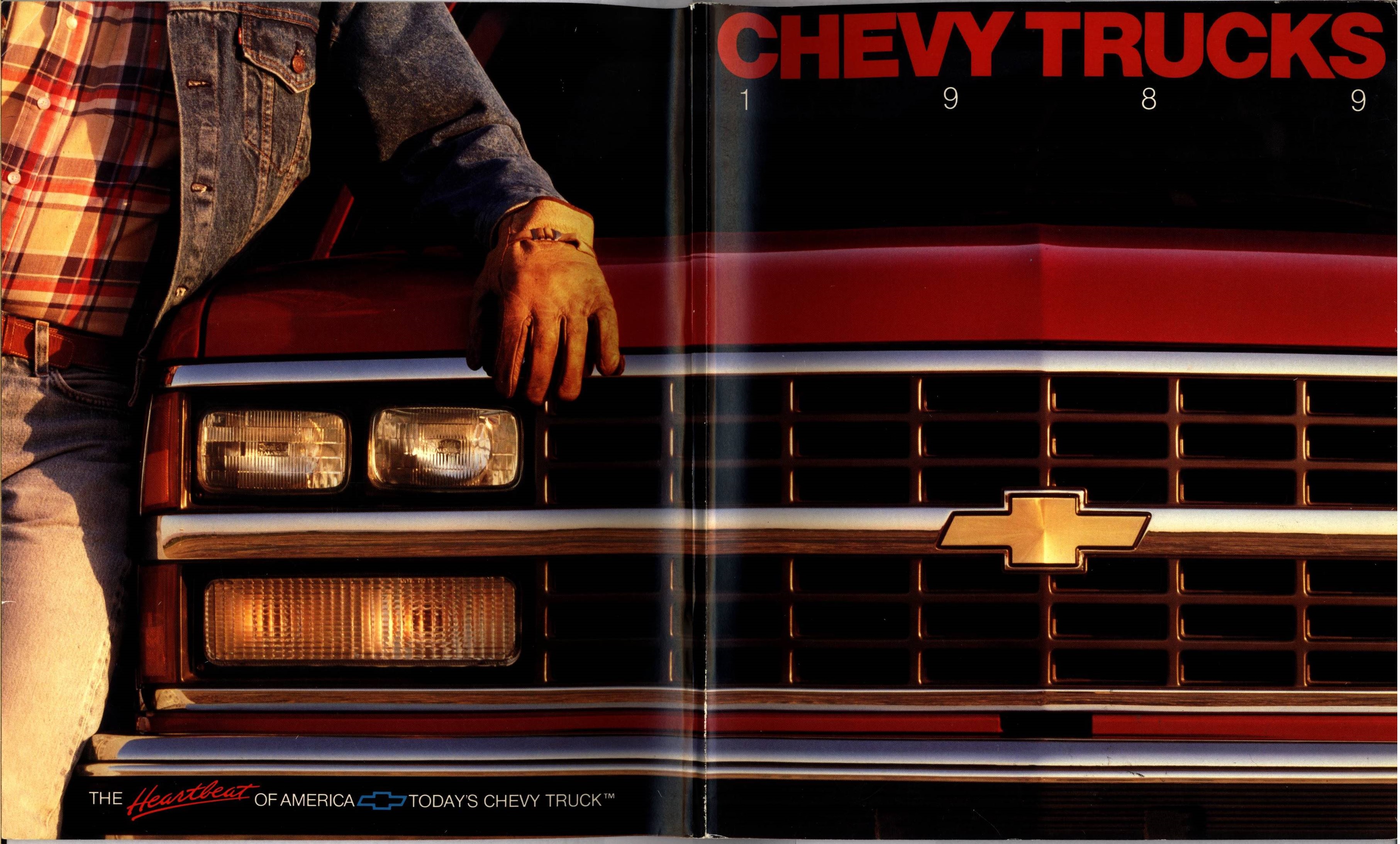 1989 Chevrolet Trucks Full Line Brochure 70-00