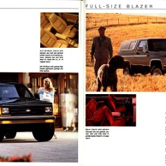 1989 Chevrolet Trucks Foldout 04-05-06-07