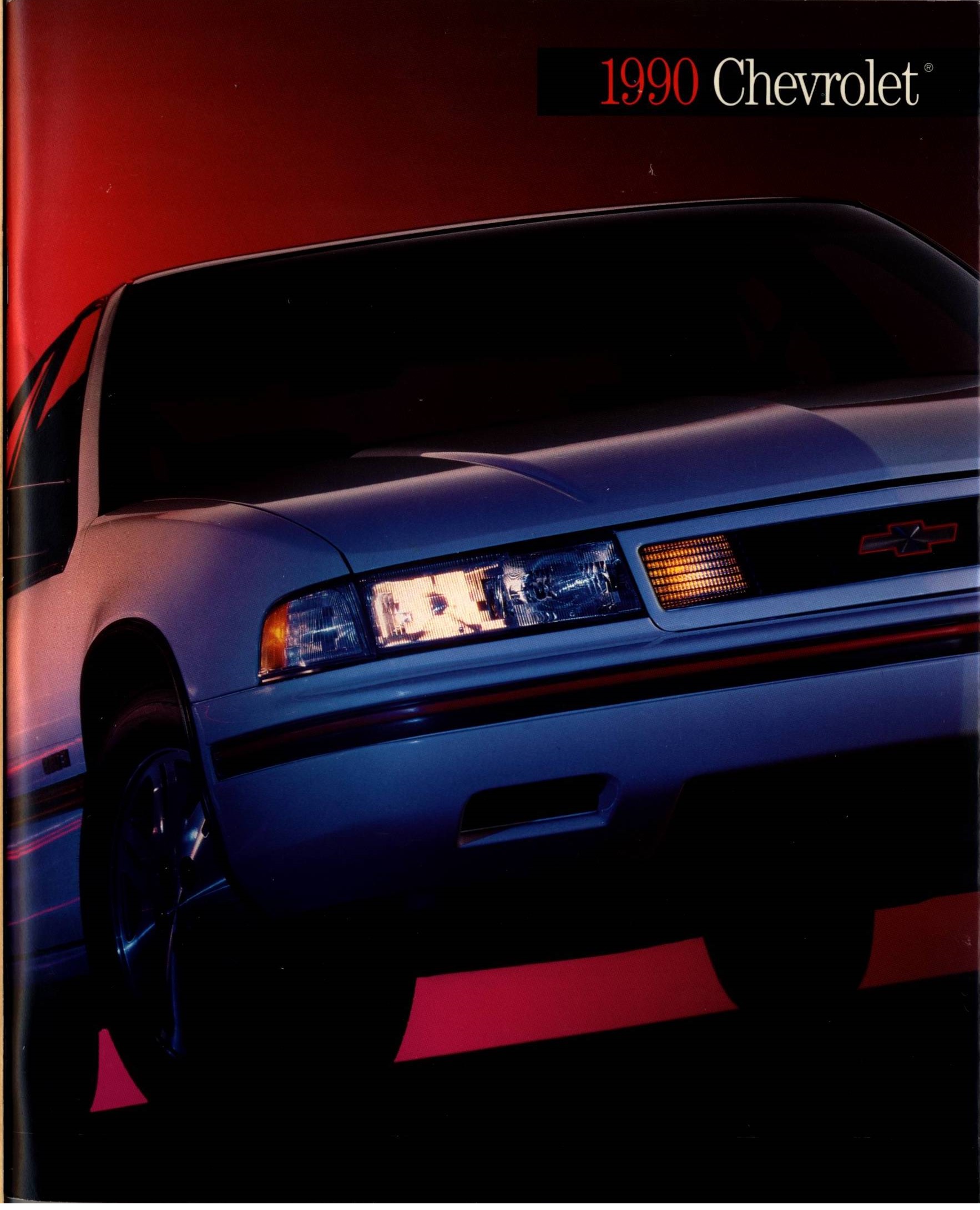 1990 Chevrolet Cars Full Line Brochure 000a