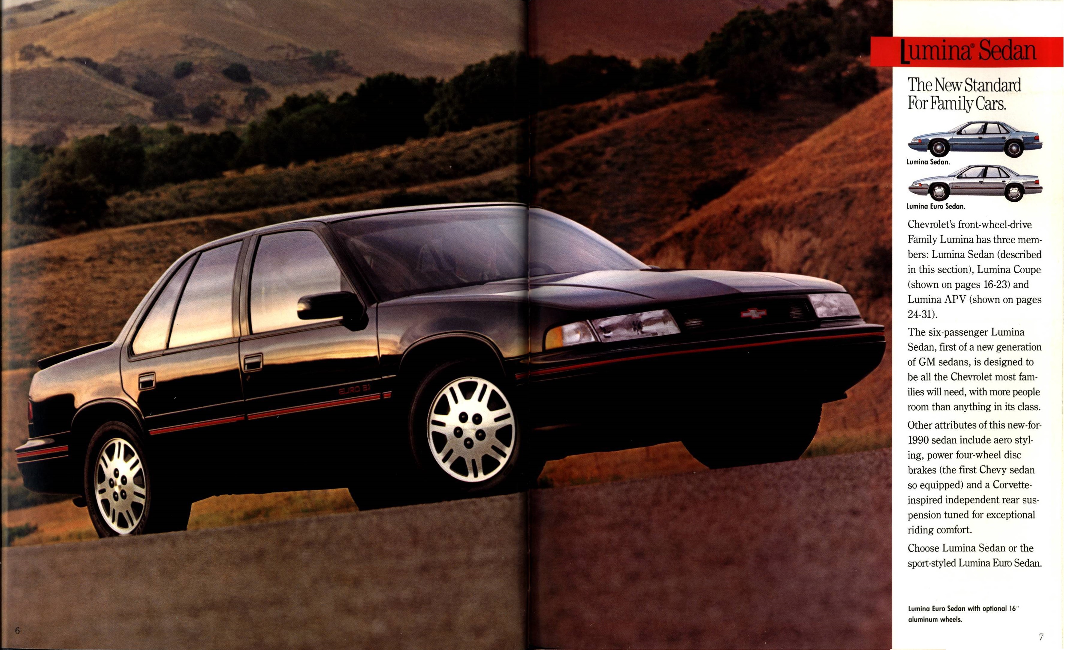 1990 Chevrolet Cars Full Line Brochure 006-007