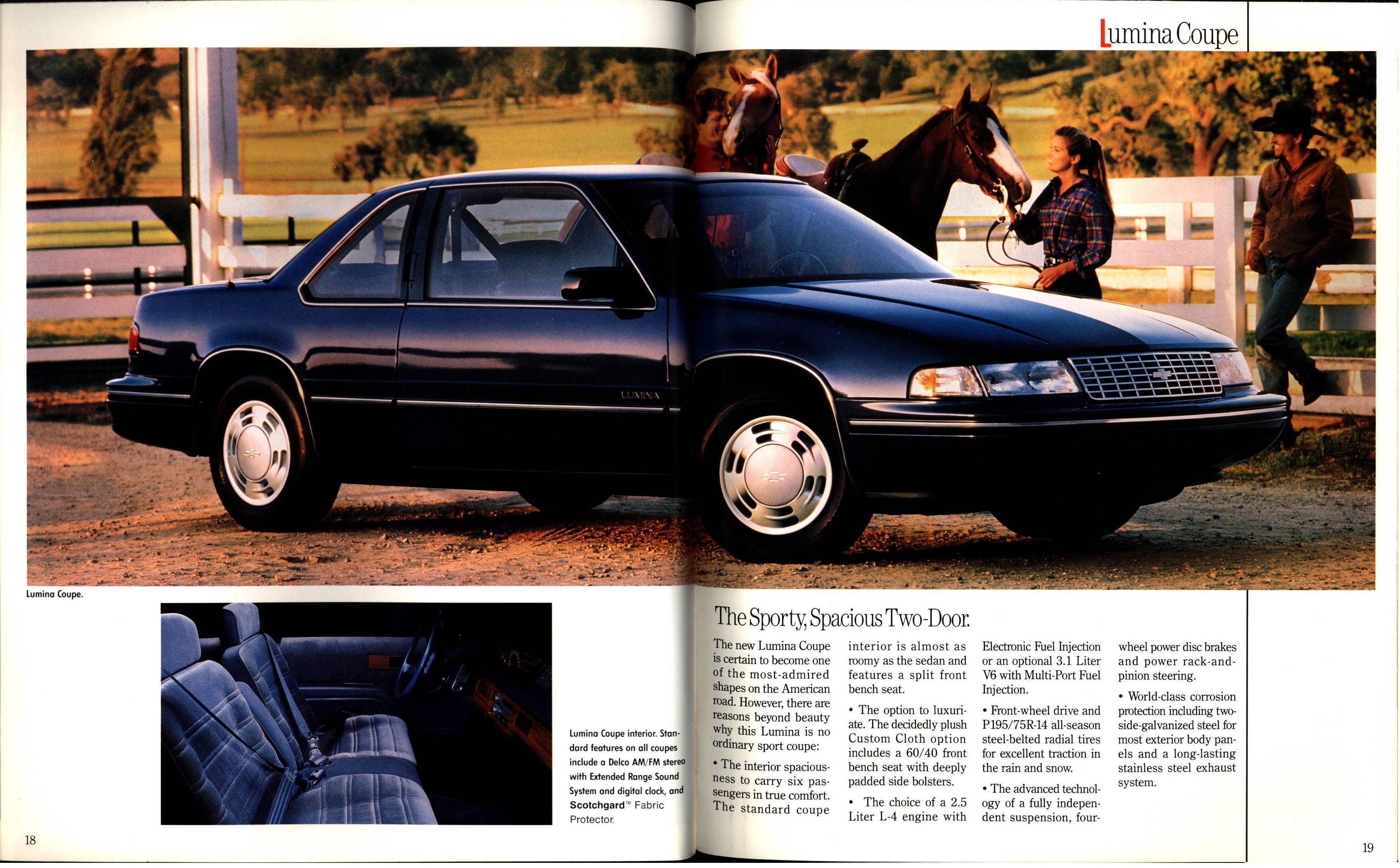 1990 Chevrolet Cars Full Line Brochure 018-019