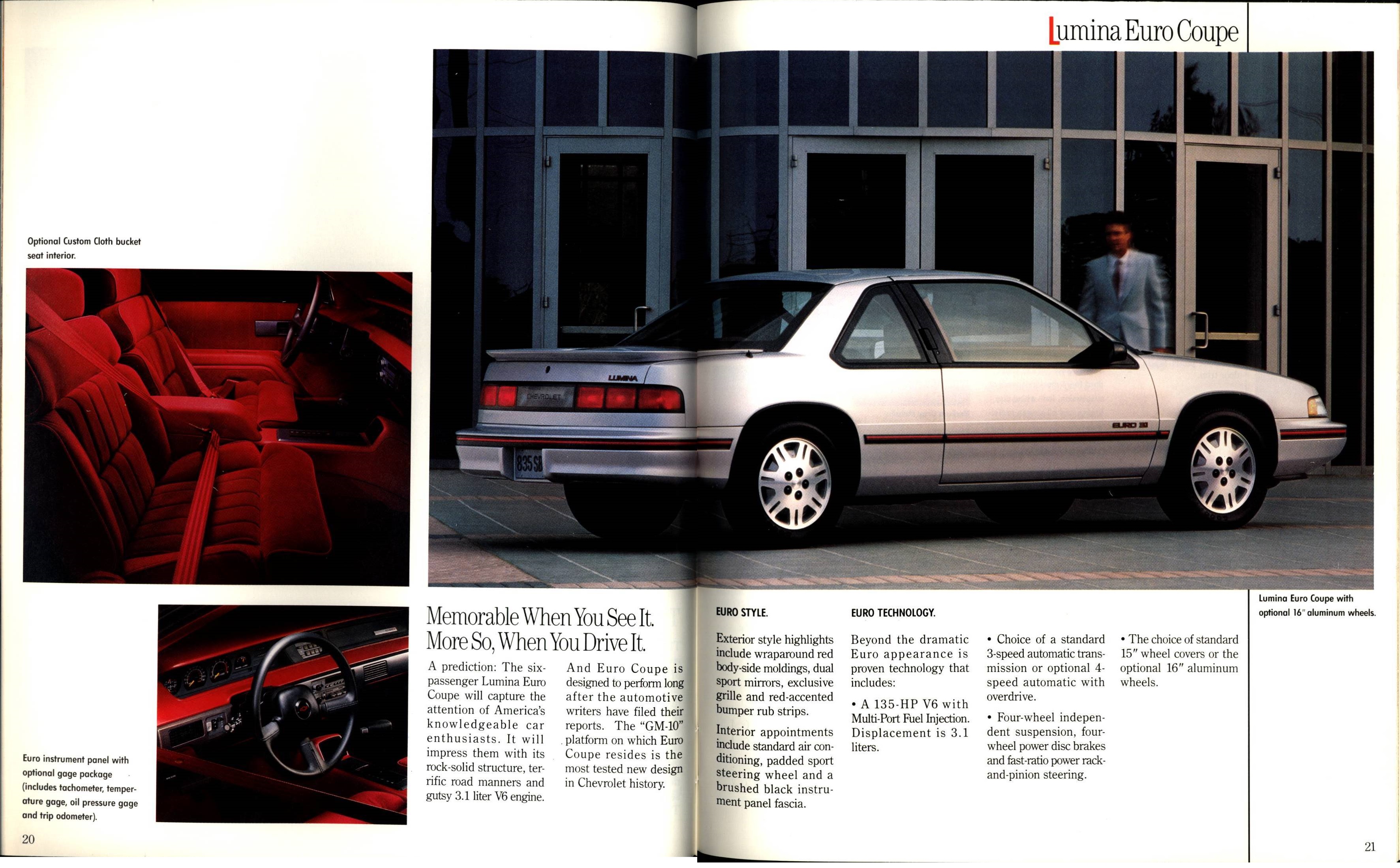 1990 Chevrolet Cars Full Line Brochure 020-021