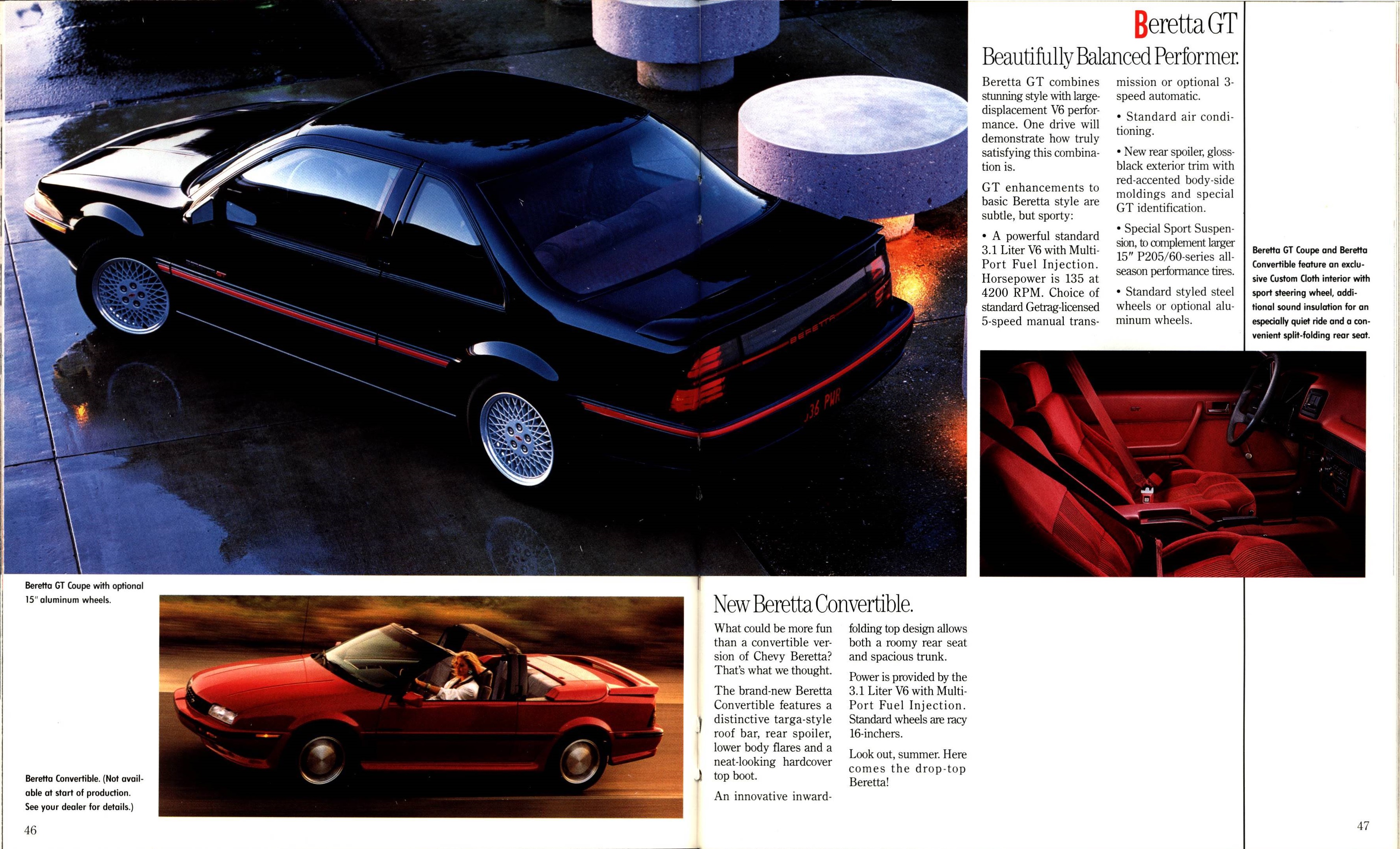 1990 Chevrolet Cars Full Line Brochure 046-047