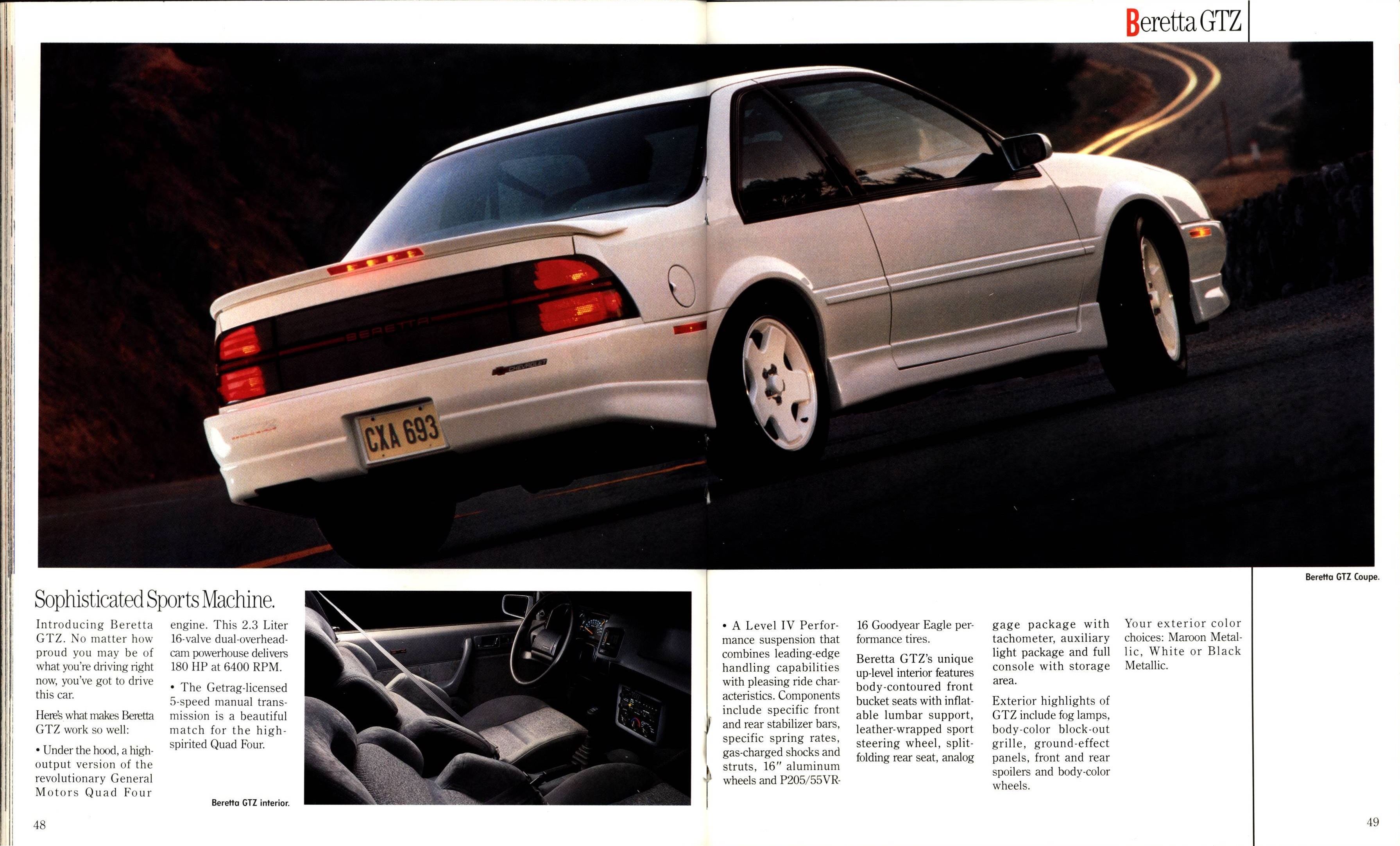 1990 Chevrolet Cars Full Line Brochure 048-049