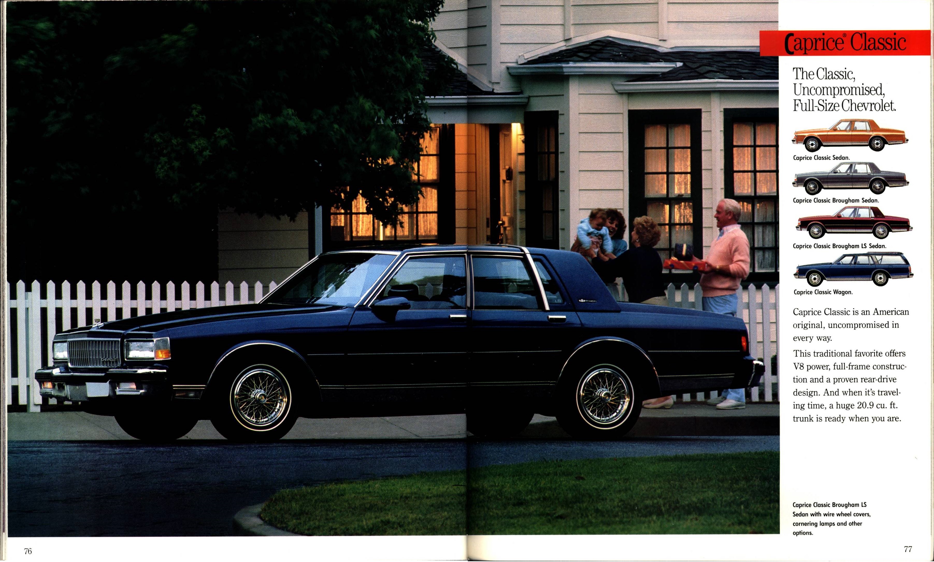 1990 Chevrolet Cars Full Line Brochure 076-077
