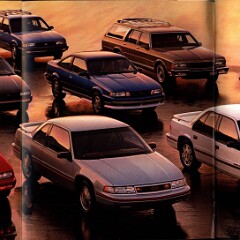 1990 Chevrolet Cars Full Line Brochure 000c-000d-001