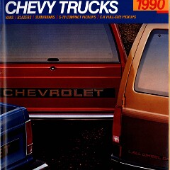 1990 Chevrolet Trucks Foldout 1990 Chevrolet Trucks Foldout