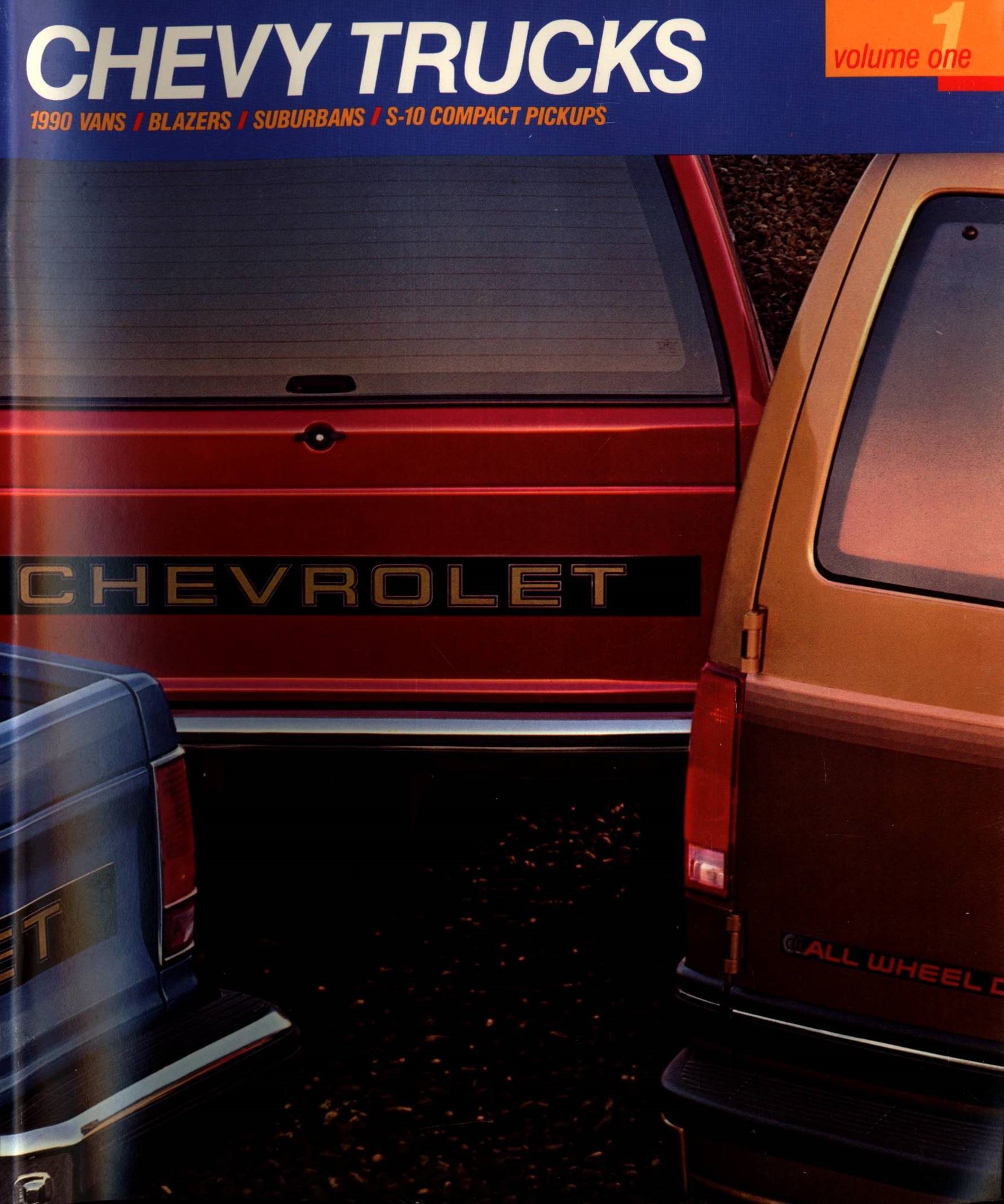 1990 Chevrolet Trucks Brochure Vol. 1 00