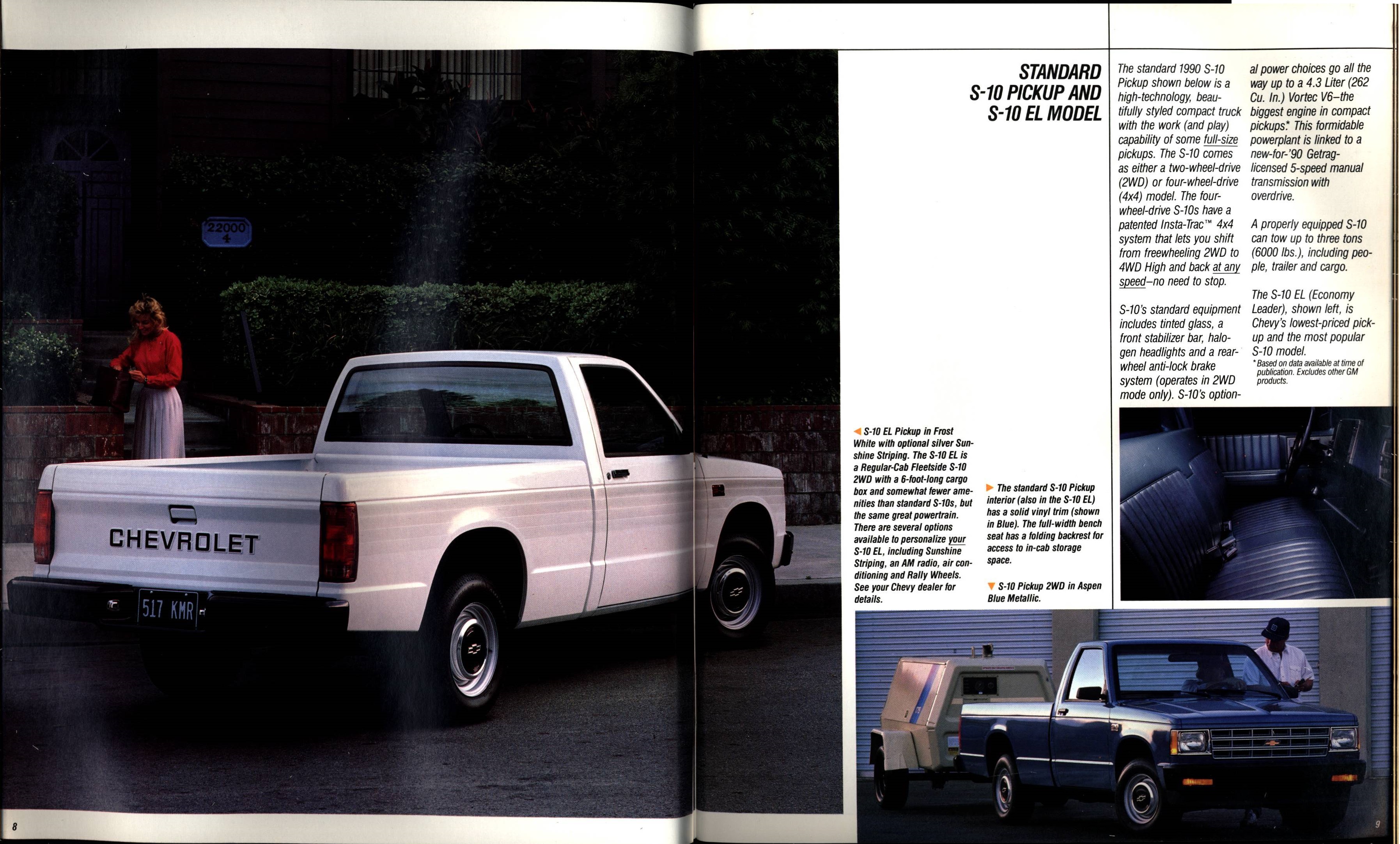 1990 Chevrolet Trucks Brochure Vol. 1 08-09