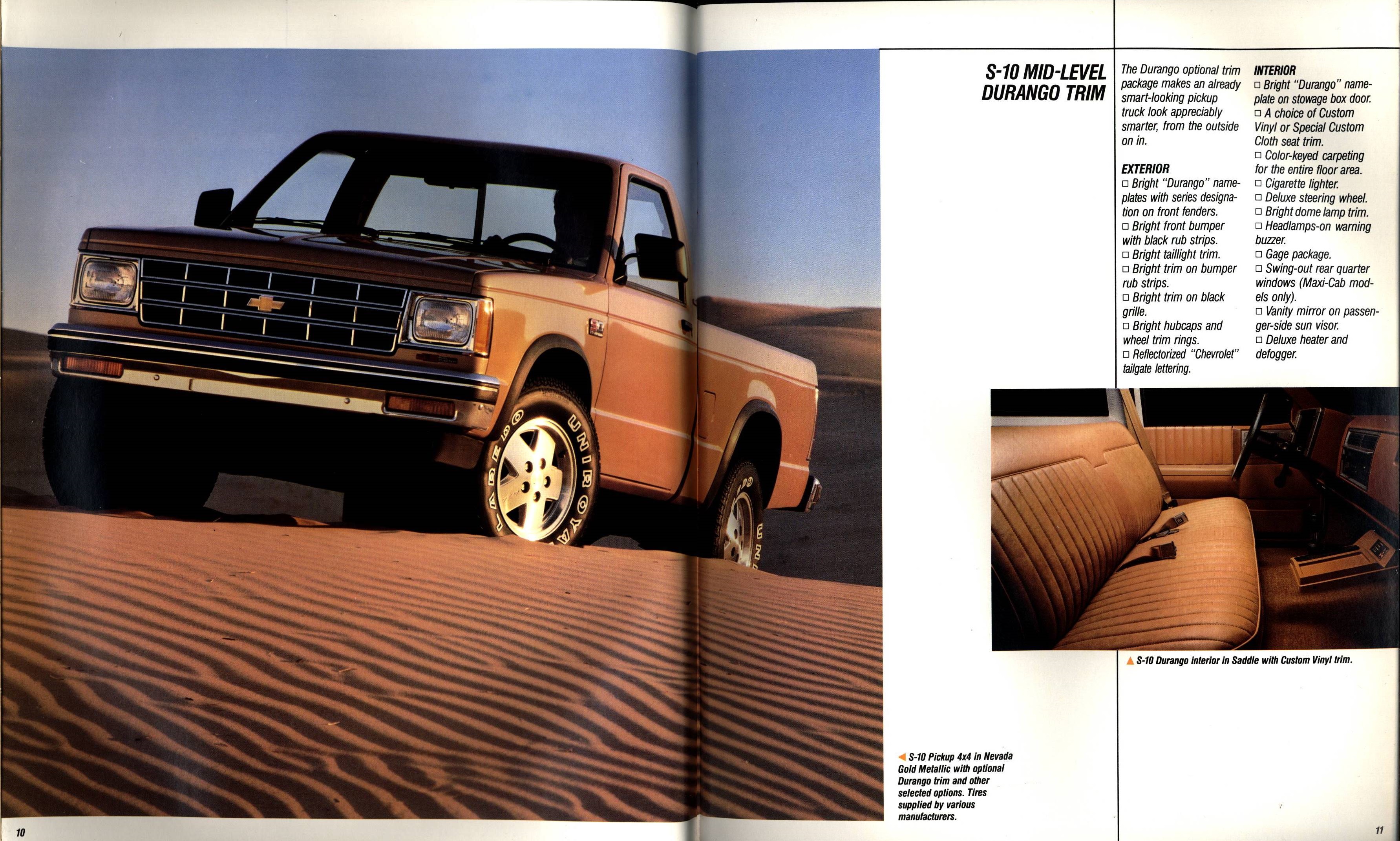 1990 Chevrolet Trucks Brochure Vol. 1 10-11