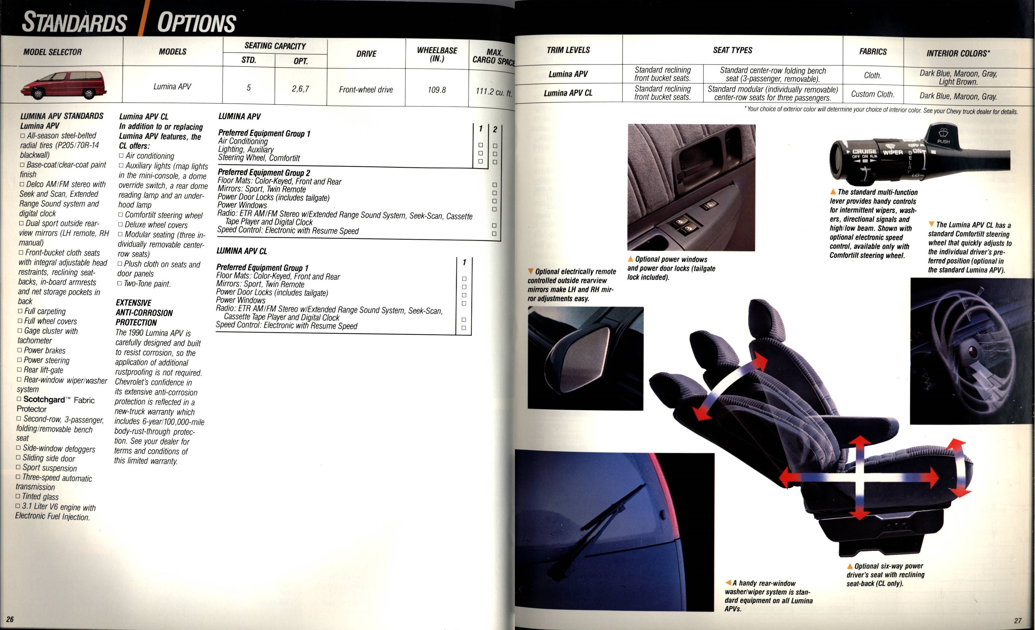 1990 Chevrolet Trucks Brochure Vol. 1 26-27