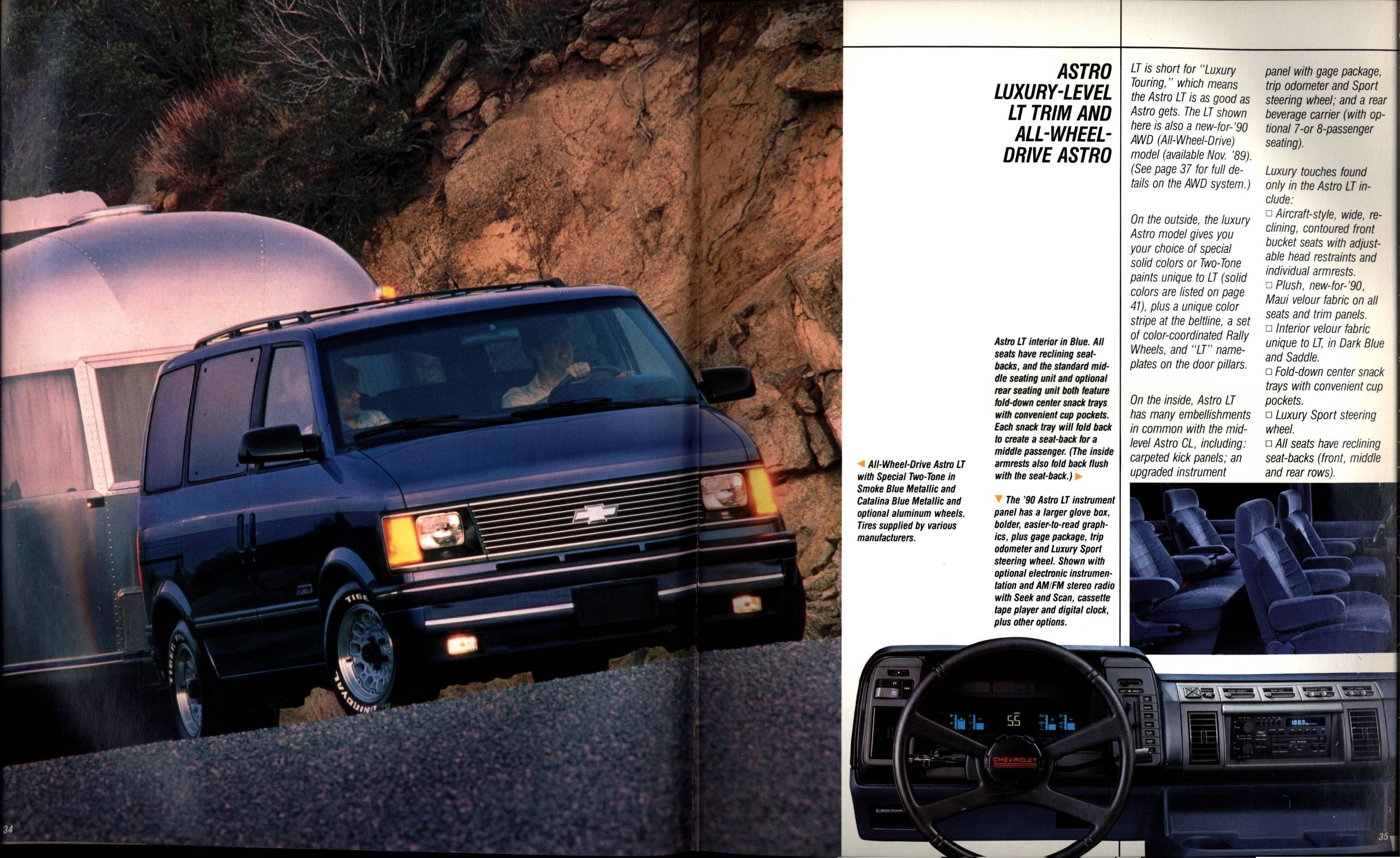 1990 Chevrolet Trucks Brochure Vol. 1 34-35