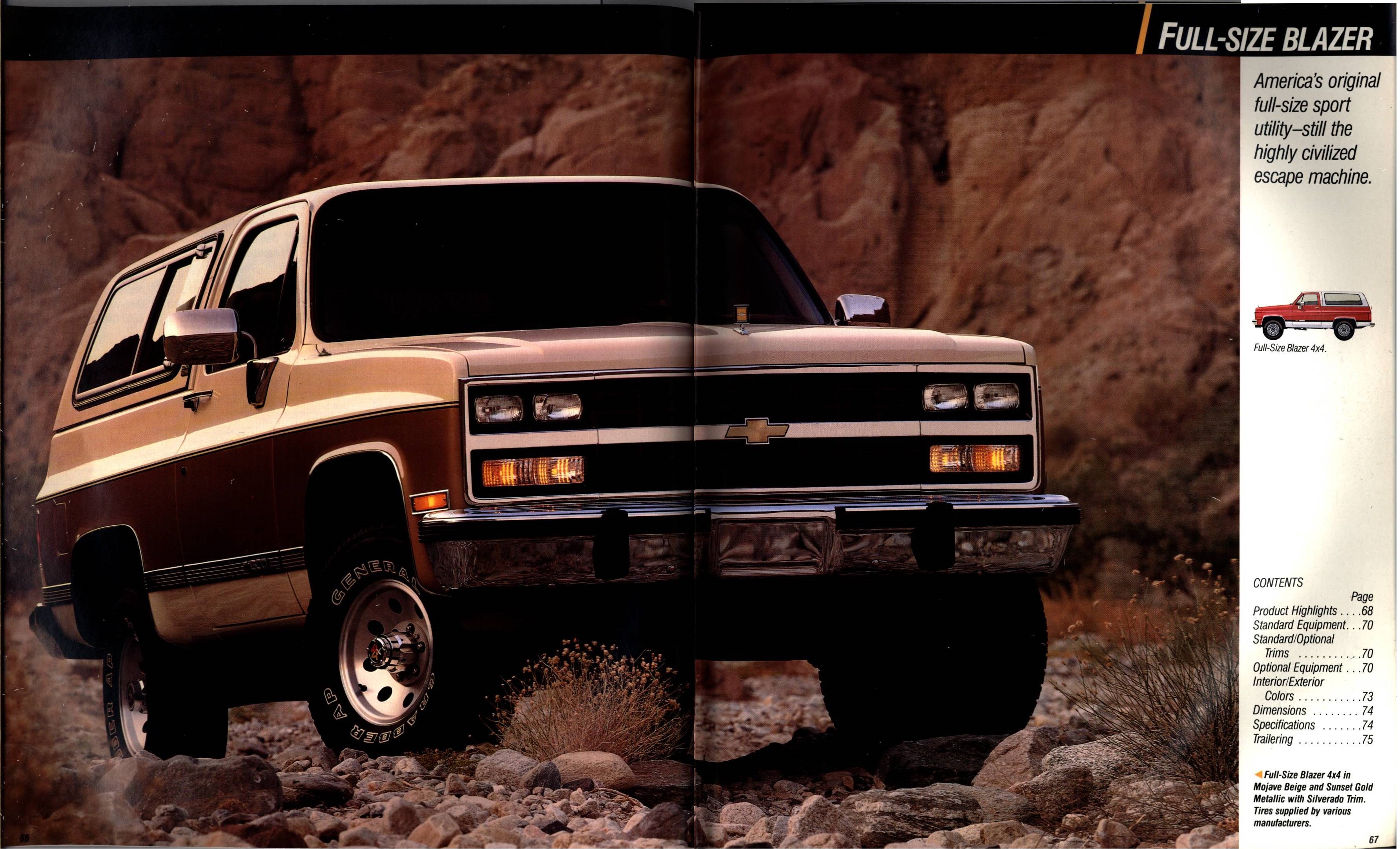 1990 Chevrolet Trucks Brochure Vol. 1 66-67