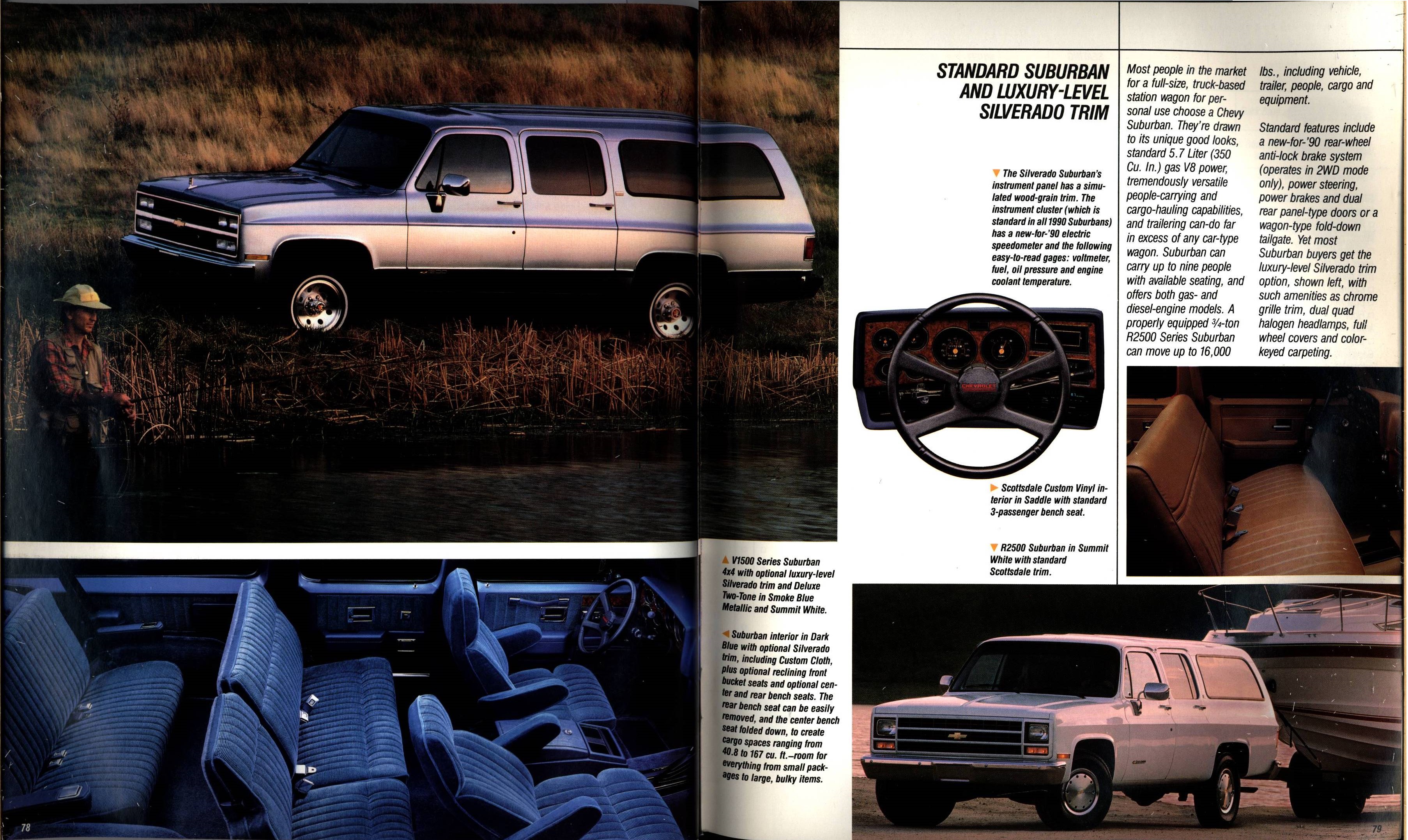 1990 Chevrolet Trucks Brochure Vol. 1 78-79