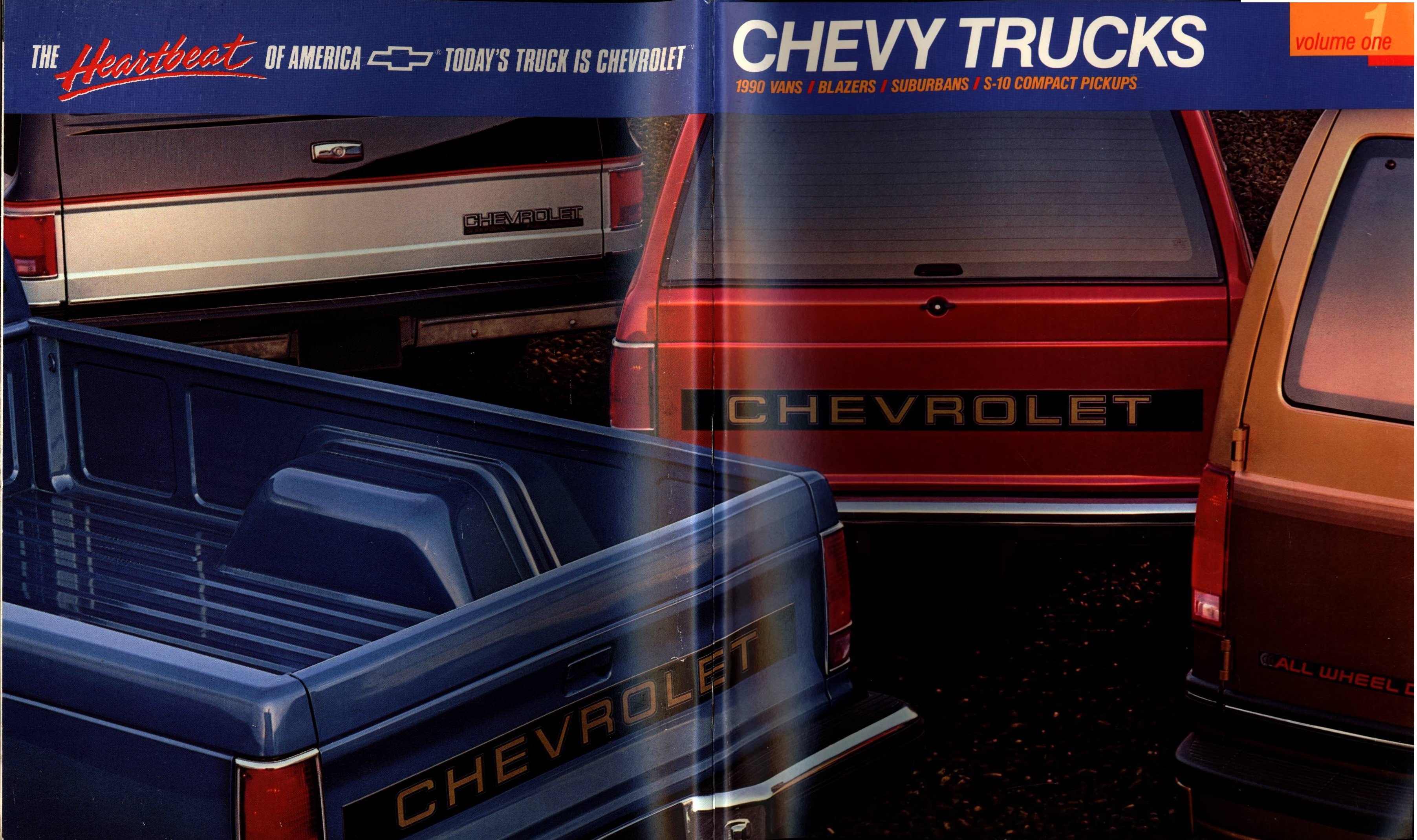 1990 Chevrolet Trucks Brochure Vol. 1 90-00