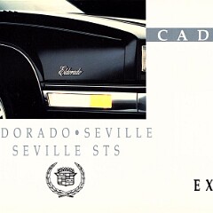 1990 Eldorado & Seville Colors 1990 Eldorado & Seville Colors