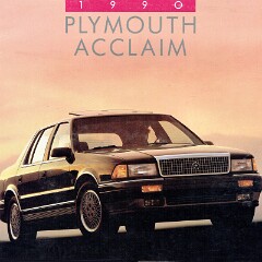 1990 Plymouth Acclaim 1990 Plymouth Acclaim