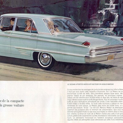 1962 Mercury Meteor Brochure (Cdn-Fr) 10-11