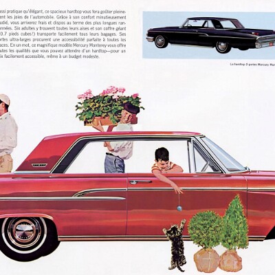1962 Mercury Monterey Brochure (Cdn-Fr) 12-13