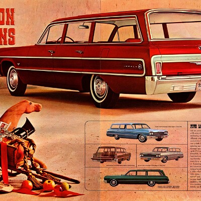 1964 Chevrolet Full Size Brochure (Cdn) 10-11