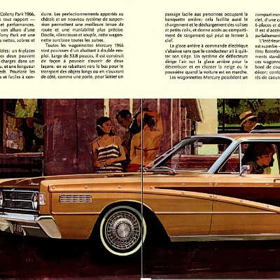1966 Mercury Brochure (Cdn-Fr) 12-13