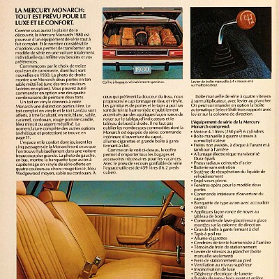 1980 Mercury Monarch Brochure (Cdn-Fr) 08