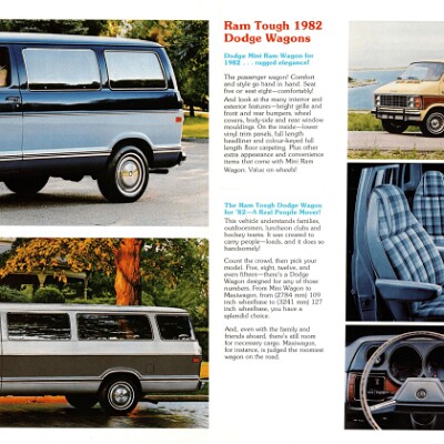 1982 Dodge Wagons Brochure (Cdn) 02-03