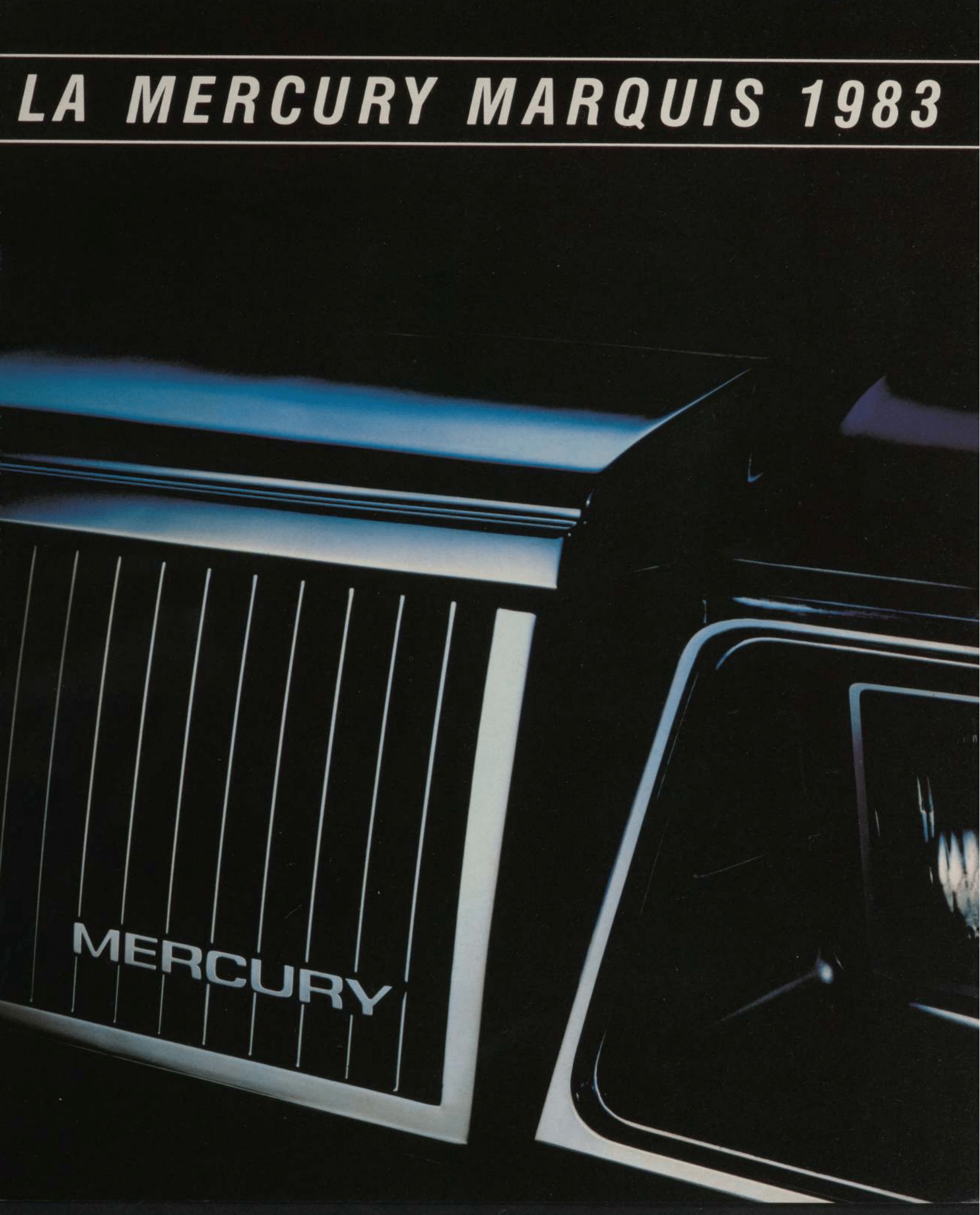 1983 Mercury Marquis Brochure (Cdn-Fr) 01