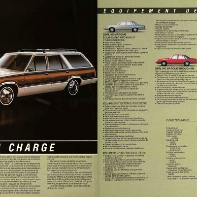 1983 Mercury Marquis Brochure (Cdn-Fr) 08-09