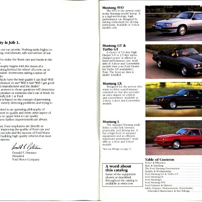 1984 Ford Mustang Brochure 02-03