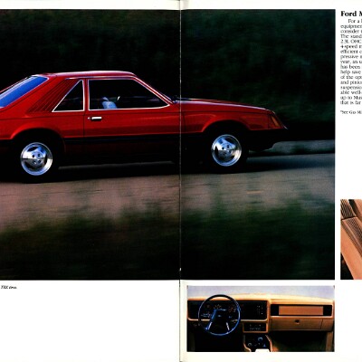 1984 Ford Mustang Brochure 16-17