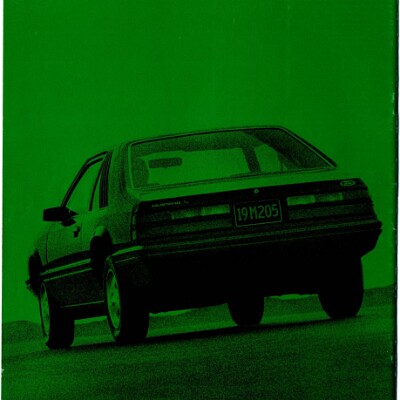 1984 Ford Mustang Brochure 28
