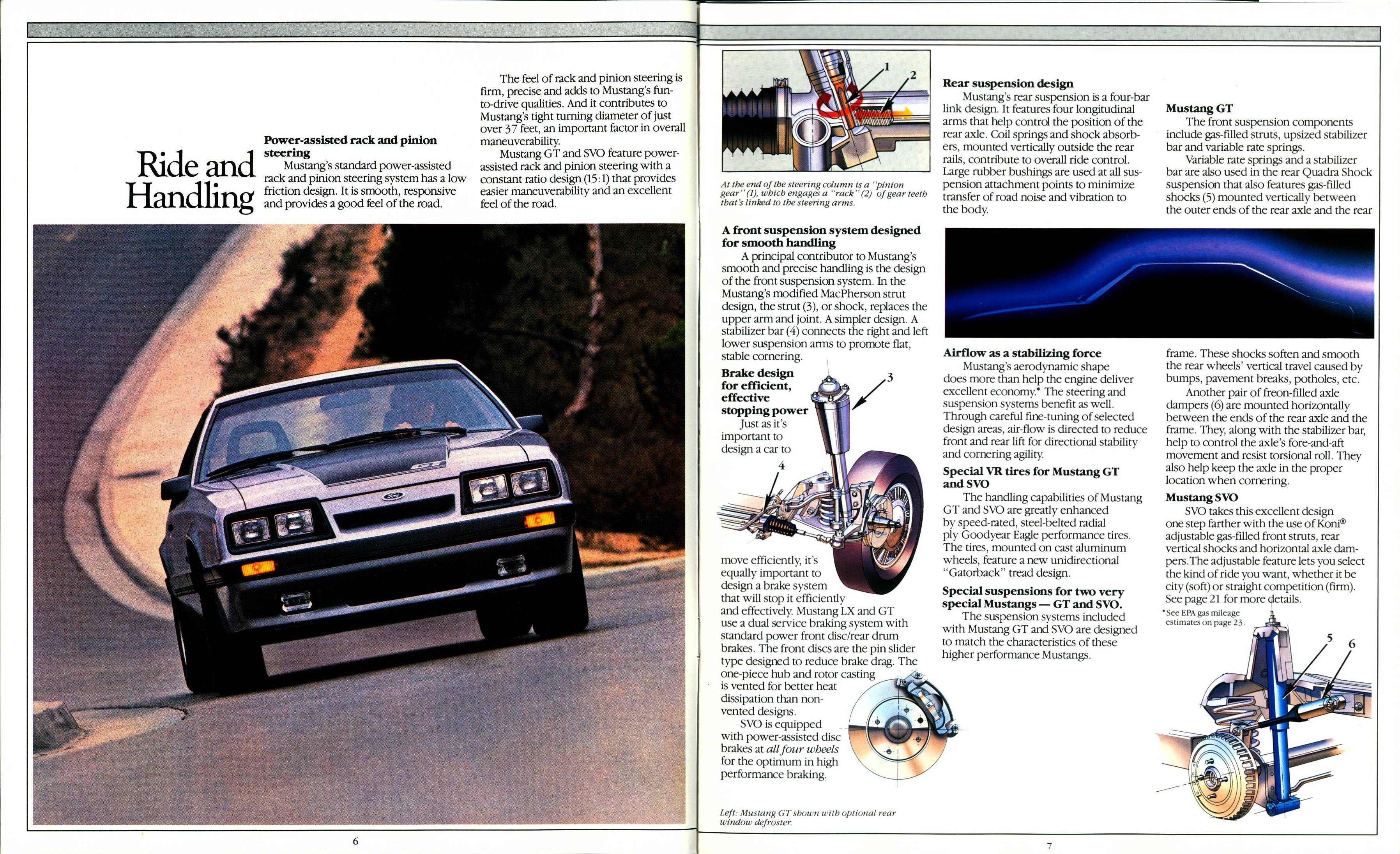 1985 Ford Mustang Brochure (Rev) 06-07