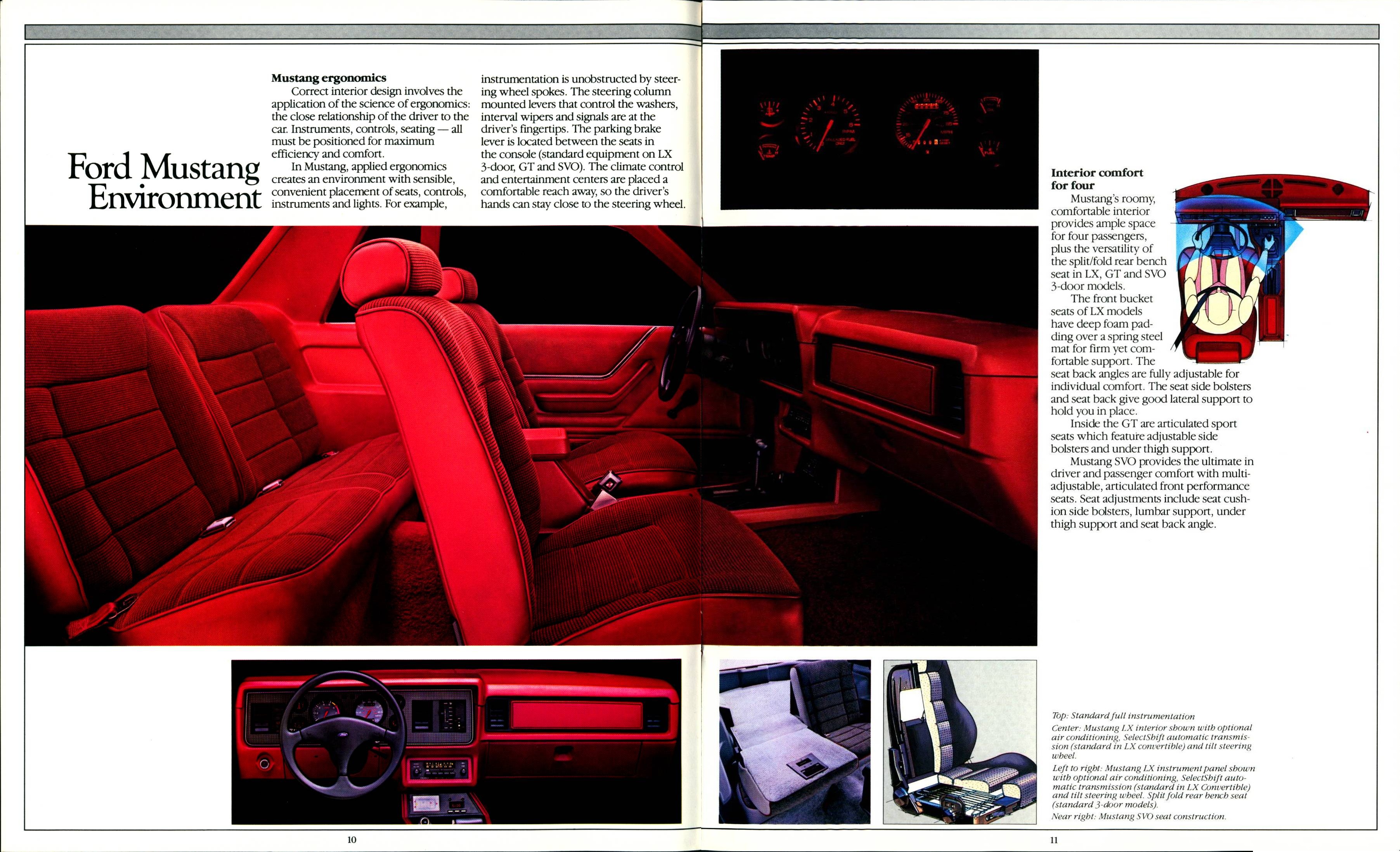 1985 Ford Mustang Brochure (Rev) 10-11