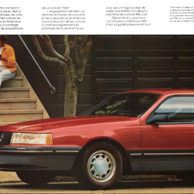 1987 Mercury Cougar Brochure (Cdn-Fr) 02-03