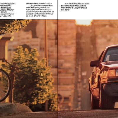 1987 Mercury Cougar Brochure (Cdn-Fr) 04-05