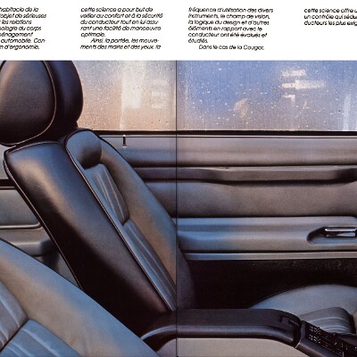 1987 Mercury Cougar Brochure (Cdn-Fr) 08-09