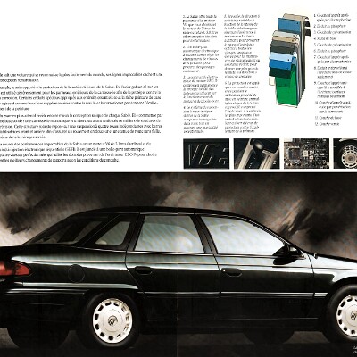 1994 Mercury Sable Brochure (Cdn-Fr) 04-05