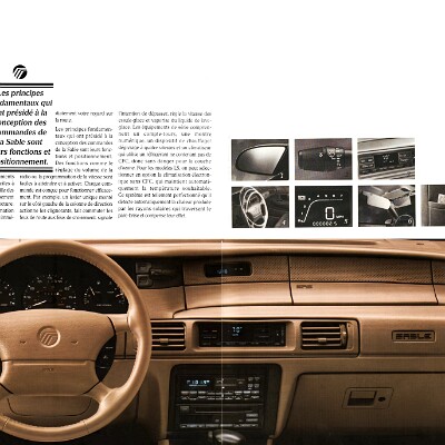 1994 Mercury Sable Brochure (Cdn-Fr) 08-09