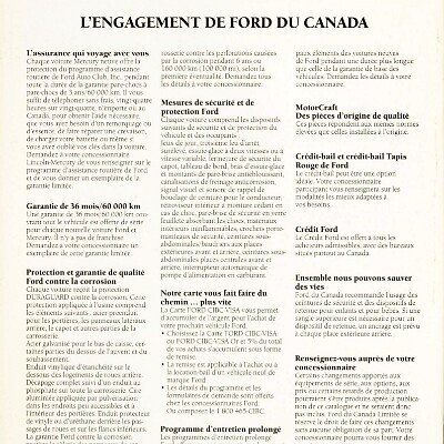 1994 Mercury Sable Brochure (Cdn-Fr) 16