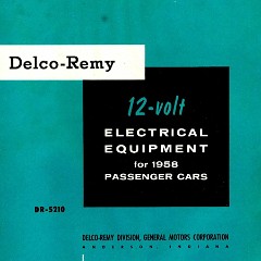 12V Electrical Equipment for 1958 Cars