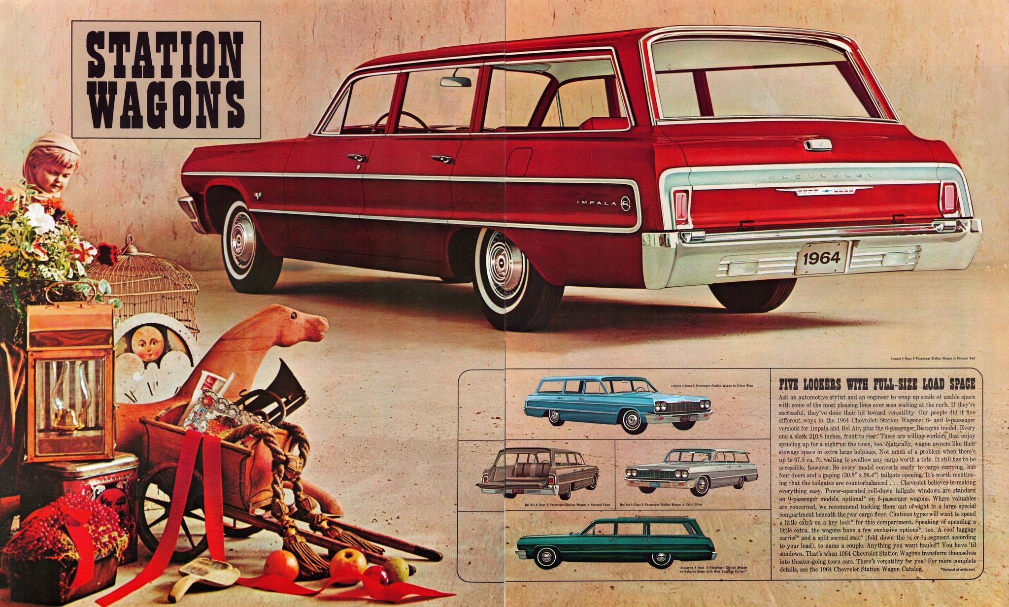 1964 Chevrolet Full Size Brochure 10-11