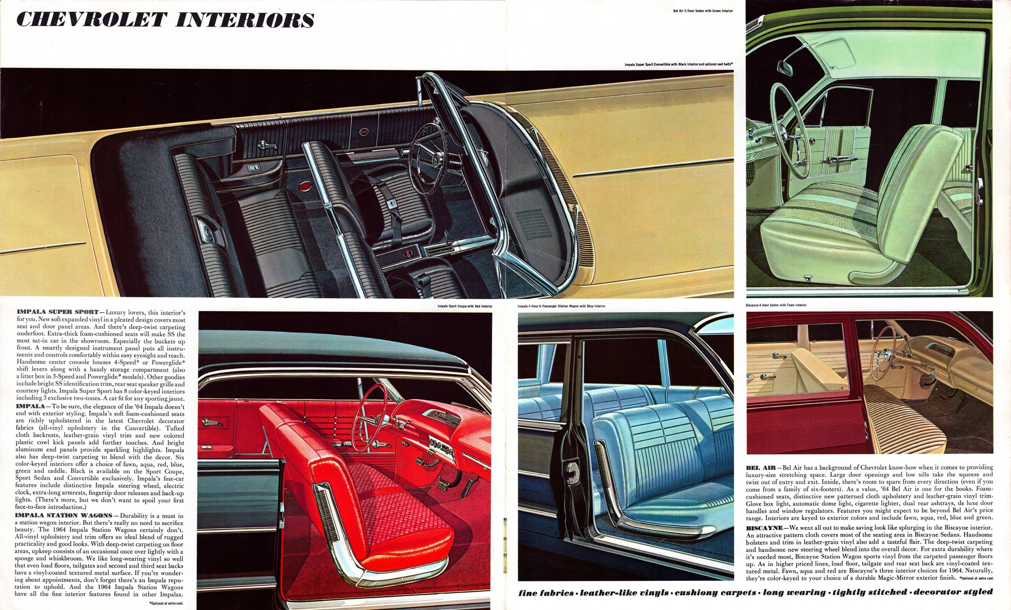 1964 Chevrolet Full Size Brochure 12-13