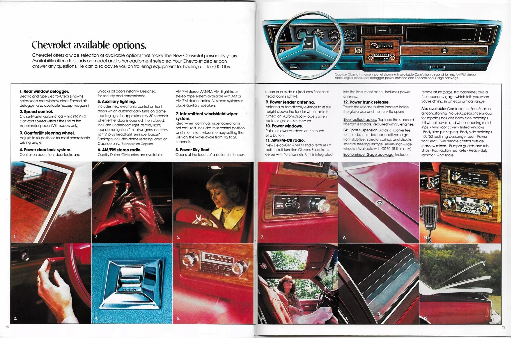 1978 Chevrolet Full Size Brochure (Rev) 14-15