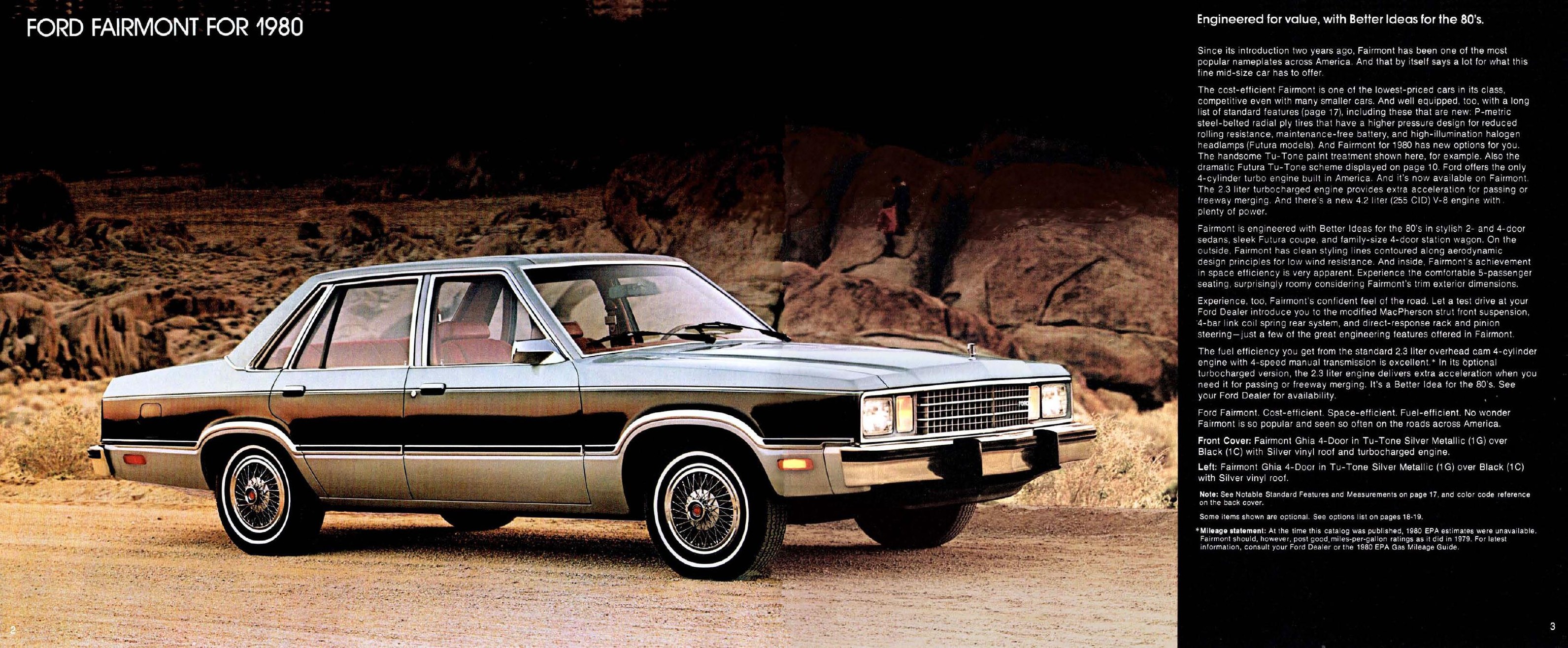 1980 Ford Fairmont Brochure 02-03