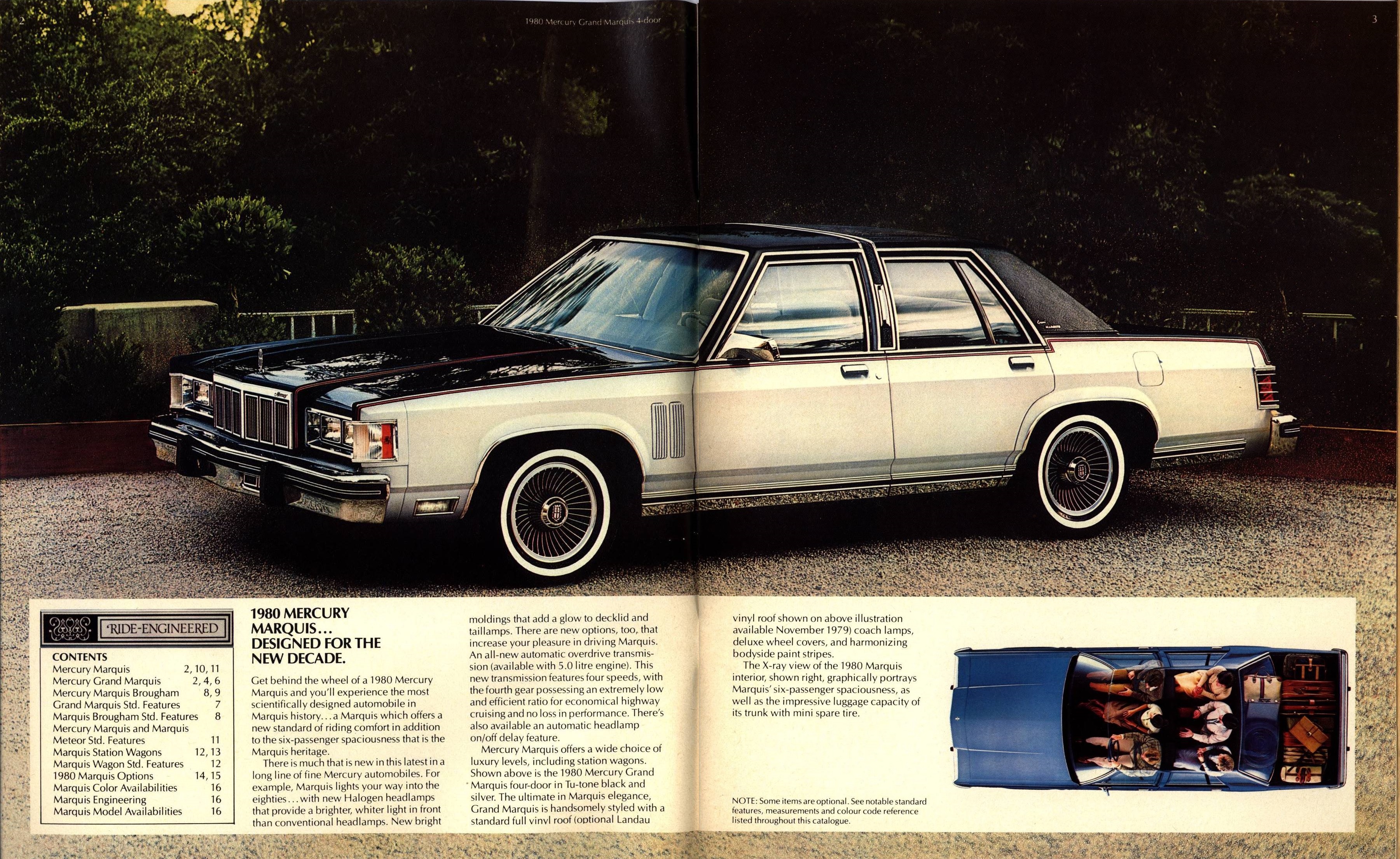 1980 Mercury Marquis Brochure (Cdn) 02-03